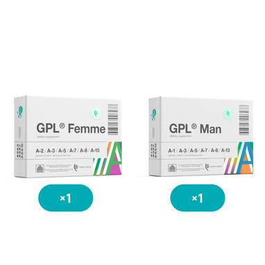 «GPL Man» (1 шт.) + «GPL Femme» (1 шт.)