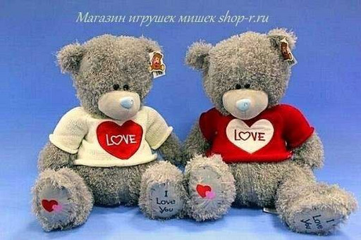Медведь Teddy купить в Москве разные размеры