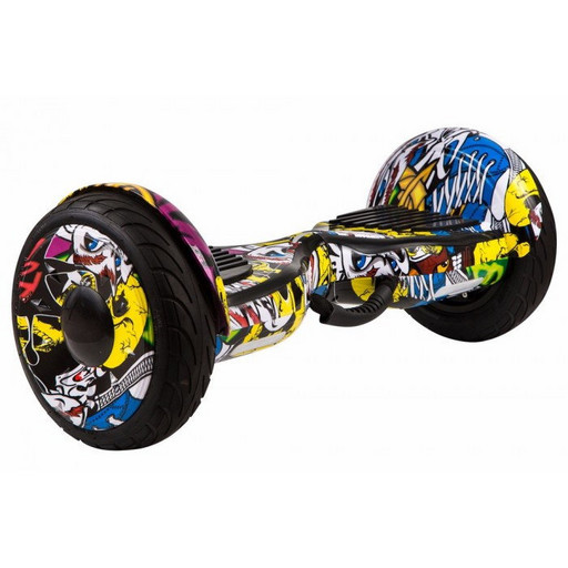 Гироскутер GT Smart Wheel 10,5 - Граффити Желтый