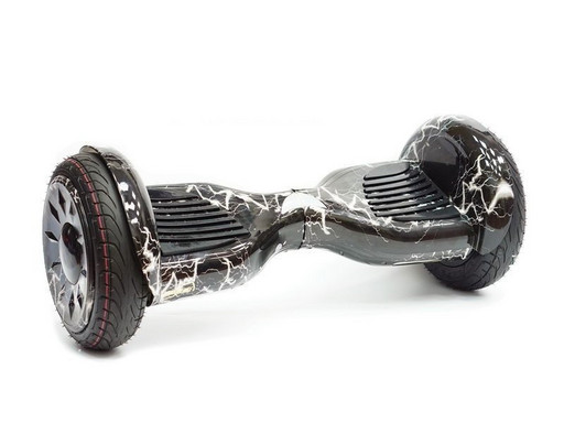 Гироскутер Smart Balance SUV Черная Молния 10.5" Premium PRO + Самобаланс + TaoTao