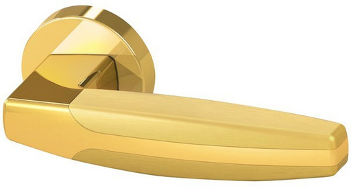 Ручка раздельная ARC URB2 GOLD-24/GOLD-24/SGOLD-24  Золото24/Золото24/Матовое золото 24