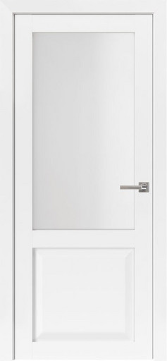 Неоклассика 82002 белый остекленная