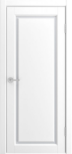 Мадрид 1 эмаль белая RAL 9003 стекло сатинат