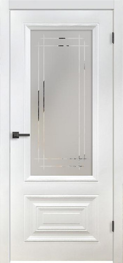 Диана эмаль белая, остекленная