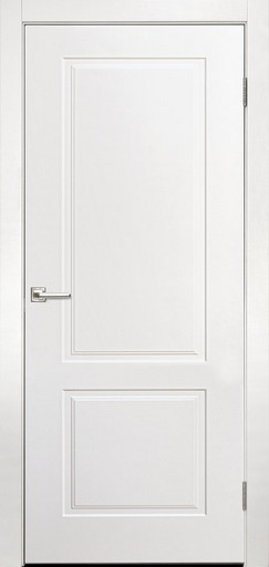 Вайт 2 Белая эмаль, глухая