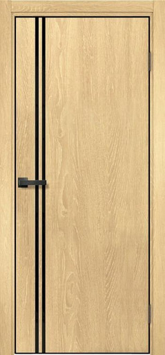 Ставерн 17-1 Дуб мадейра янтарь стекло Лакобель