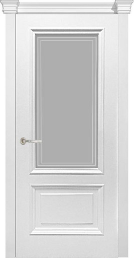 Багетто 2 эмаль белая, остекленная