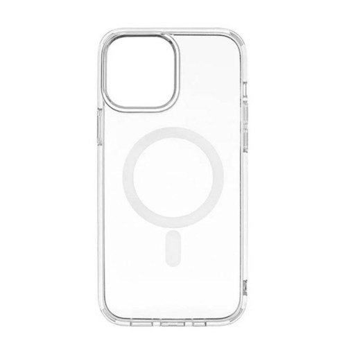 Силиконовый чехол для iPhone 16 (Clear Case MagSafe) (прозрачный)