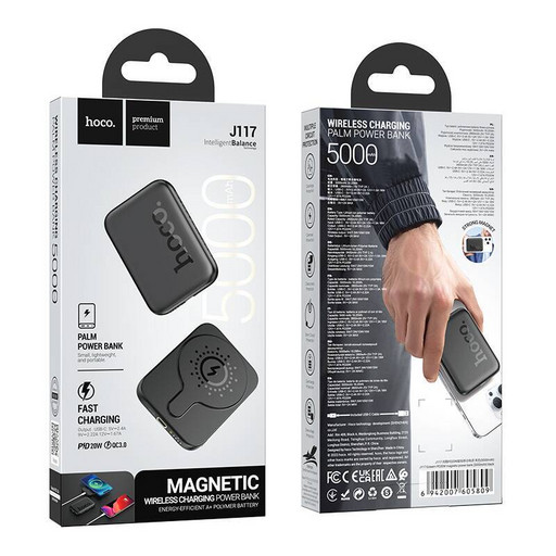 Портативный аккумулятор Hoco J117 (5000 mAh) (черный)
