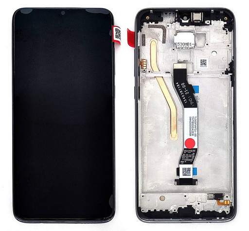 Дисплей для Xiaomi Redmi Note 8 Pro ( M1906G7G ) (M1906G7T) в сборе с тачскрином + рамка (премиум)