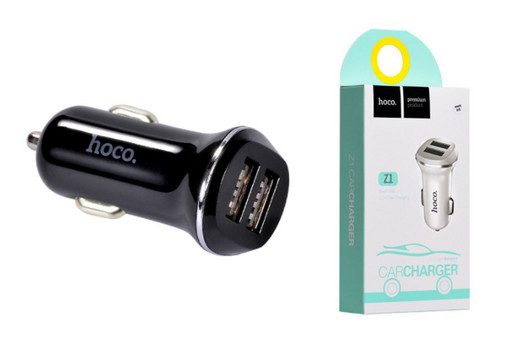 Автомобильное зарядное устройство Hoco Z1 2 USB