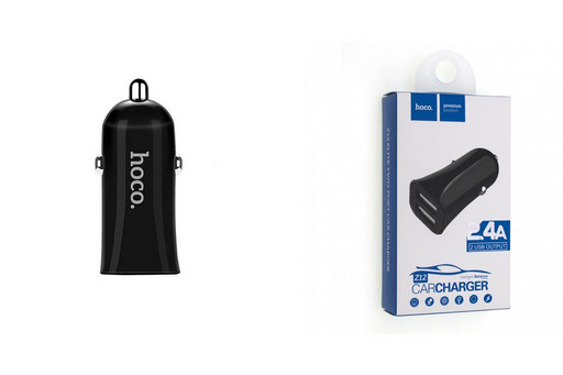 Автомобильное зарядное устройство Hoco Z12 Elite 2 USB