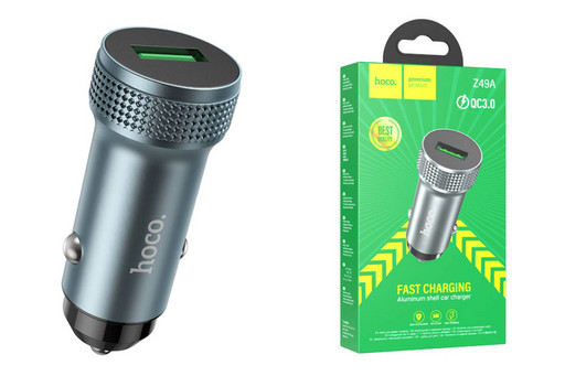 Автомобильное зарядное устройство Hoco Z49А Level USB ( QC3.0 )