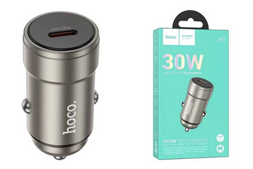 Автомобильное зарядное устройство Hoco Z57 Type-C ( PD 30W )