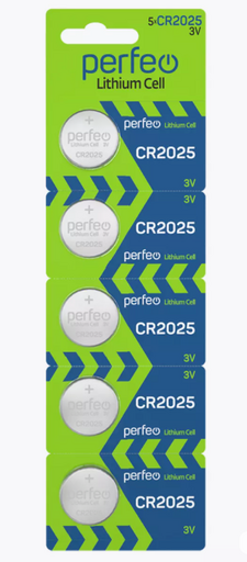 Батарейка литиевая Perfeo CR2025