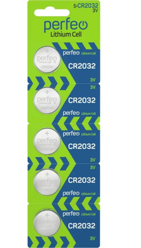 Батарейка литиевая Perfeo CR2032