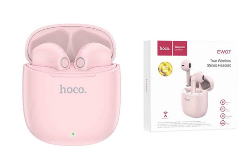 Беспроводные наушники Hoco EW07 розовый
