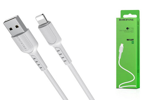 Кабель Borofone BX16 ( USB-Lightning )