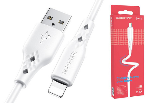 Кабель Borofone BX48 ( USB-Lightning )