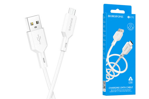 Кабель Borofone BX70 ( USB-Micro-USB )