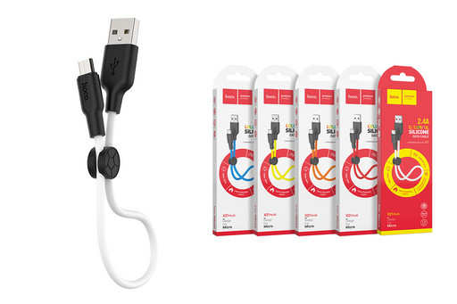 Кабель Hoco X21 Plus ( USB-Micro-USB )