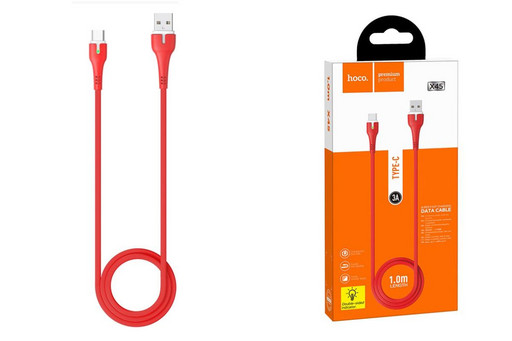 Кабель Hoco X45 ( USB-Type-C ) 1.0м черный