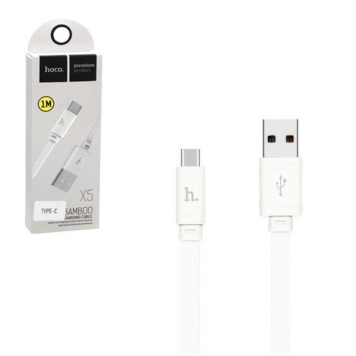 Кабель Hoco X5 ( USB-Type-C ) 1.0м черный