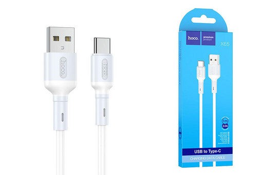 Кабель Hoco X65 ( USB-Type-C ) 1.0м белый