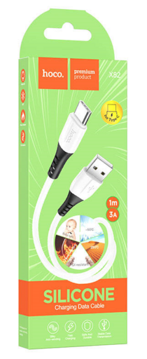 Кабель Hoco X82 ( USB-Type-C ) 3.0А 1.0м белый
