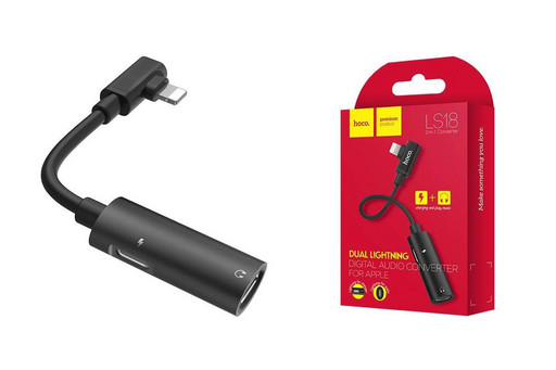 Переходник Hoco LS18 ( Lightning-Lightning )