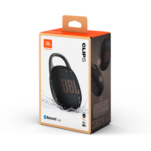 Портативная колонка JBL CLIP 5, черный