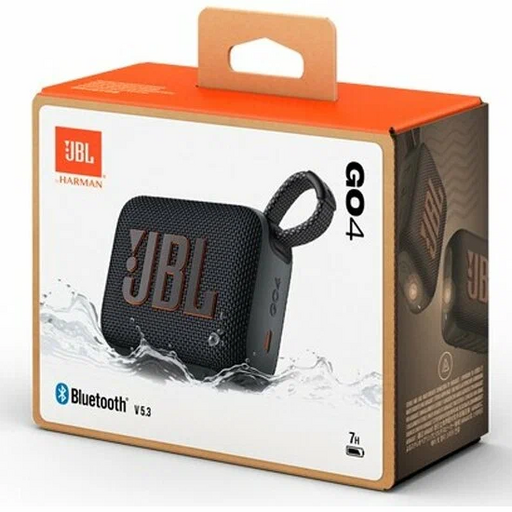Портативная колонка JBL GO 4, черный