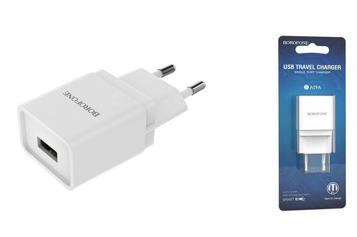 Сетевое зарядное устройство Borofone BA19A