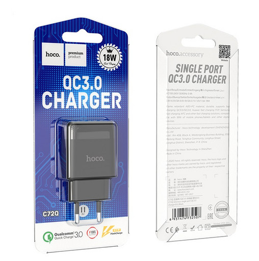 Сетевое зарядное устройство Hoco C72Q