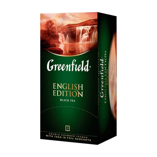 Чай Greenfield English edition черн байх 25*2г
