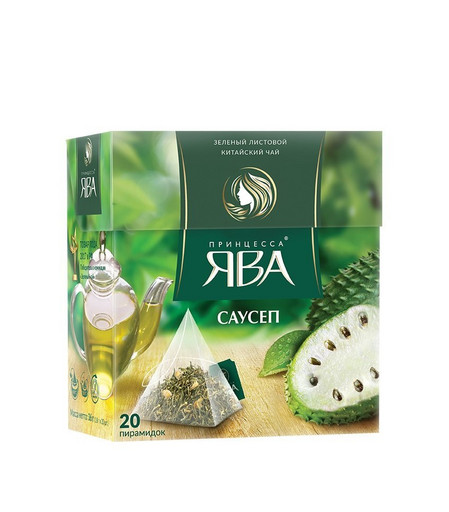 Чай Принцесса Ява зеленый саусеп 20*1.8г