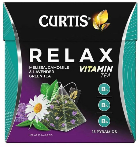 Чай Curtis Relax зеленый 15*1,7г