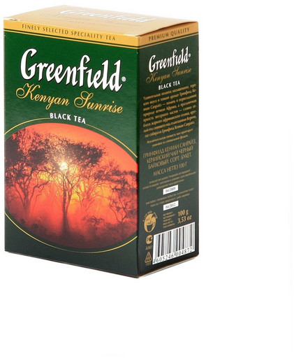 Чай Greenfield Kenyan Sunrise черный 100г