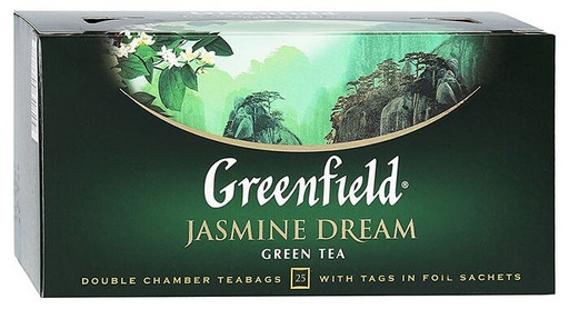 Чай Greenfield Green Jasmine Dream 25*2г