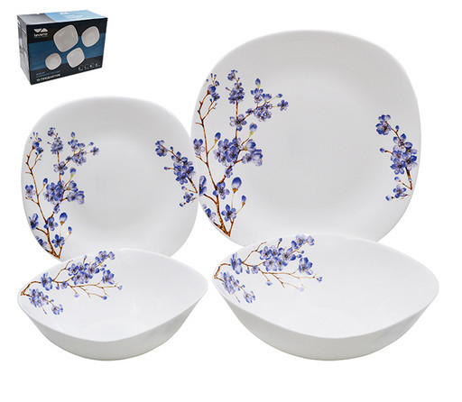 Столовый набор (19пр.) 19PC FQP A9-18103-3 "Каори" (квадрат.)99320