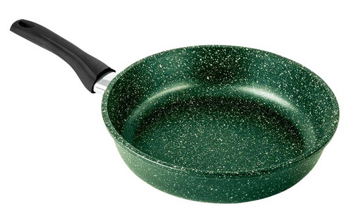 Сковорода 280мм Сияние Green пласт/руч. без кр, с2851Gr,,