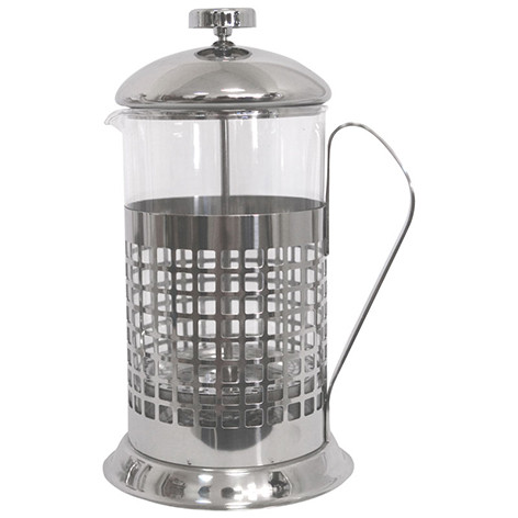 Чайник/кофейник (кофе-пресс) "Клетка" B511-1000ML (сталь)	(950064)