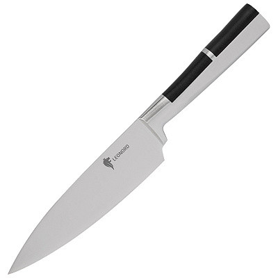Нож поварской цельнометаллический с вставкой из АБС пластика PROFI, 20 см 106016