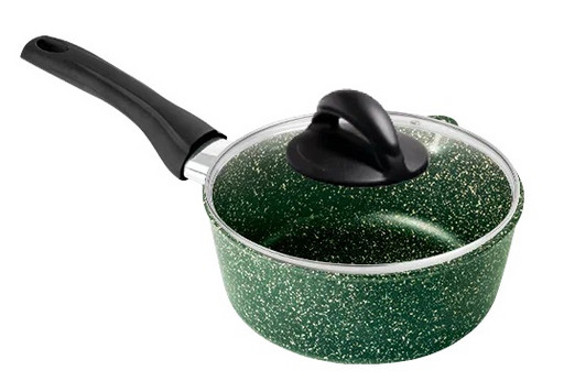 Ковш 1,5л. Сияние Green пласт/руч. с кр, (п/у), кш1811Gr