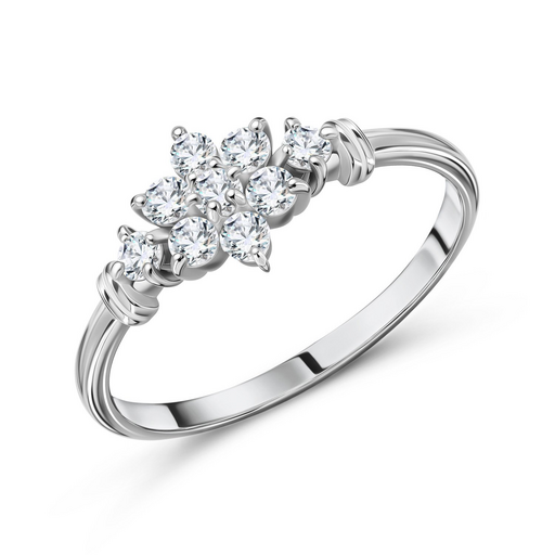 Колечко "Снежинка"