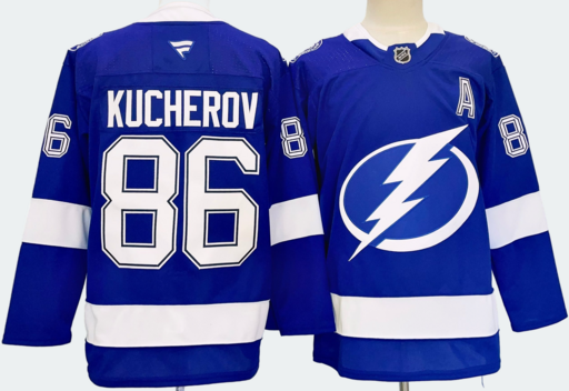 Фанатское джерси NHL Tampa Bay Lightning 'Kucherov 86' HOME