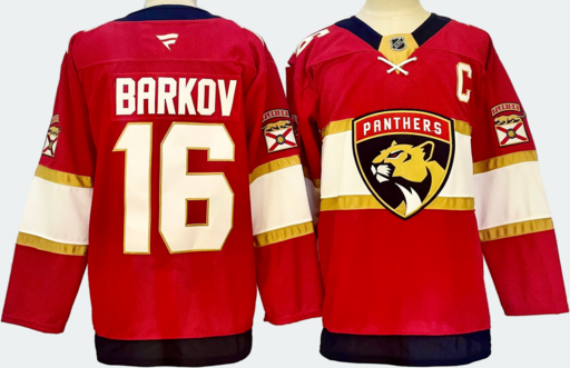Фанатское джерси NHL Florida Panthers 'Barkov 16' HOME
