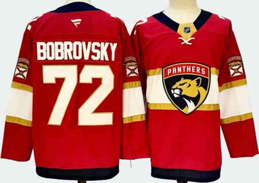 Фанатское джерси NHL Florida Panthers 'Bobrovsky 72' HOME