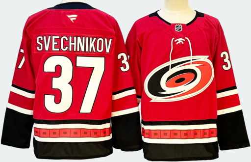 Фанатское джерси NHL Carolina Hurricanes 'Svechnikov 37' ALTERNATE