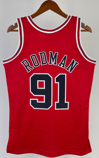 Джерси NBA Chicago Bulls 'Rodman 91' HWC AWAY 97/98
